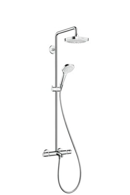 Hansgrohe-HG-Showerpipe-Croma-Select-E-180-Wanne-weiss-chrom-27352400 gallery number 1